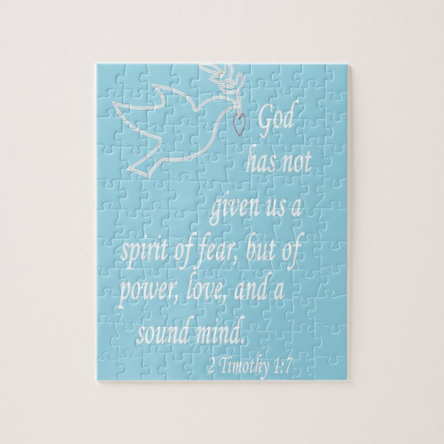 No Spirit of Fear Jigsaw Puzzle (Vertical)