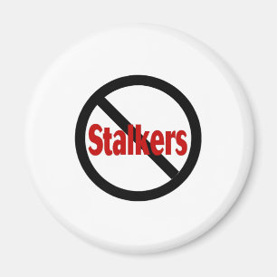 No Stalkers Magnet