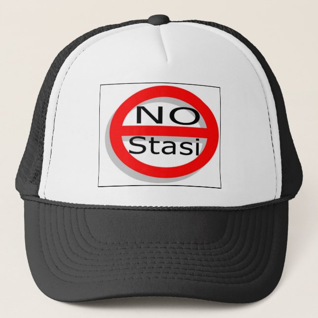 No Stasi Trucker Hat (Front)