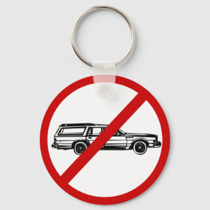 no-station-wagons keychain
