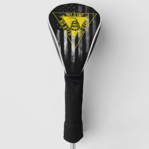 NO STEP GADSDEN SNAKE AIRCRAFT AMERICAN FLAG GOLF HEAD COVER