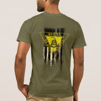 NO STEP GADSDEN SNAKE AMERICAN FLAG