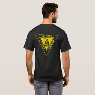 NO STEP GADSDEN SNAKE MILITARY AVIATION STYLE T-Shirt