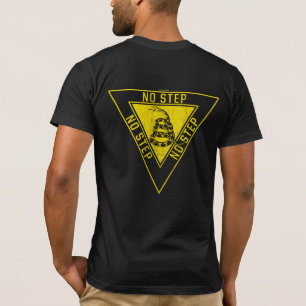 NO STEP Gadsden Snake Military Aviation T-Shirt