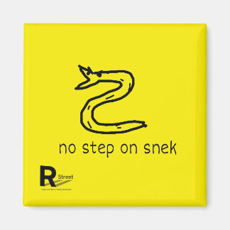 No step on snek magnet