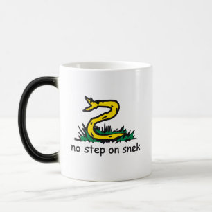 No step on snek memes Gadsden parody SnekRight Magic Mug