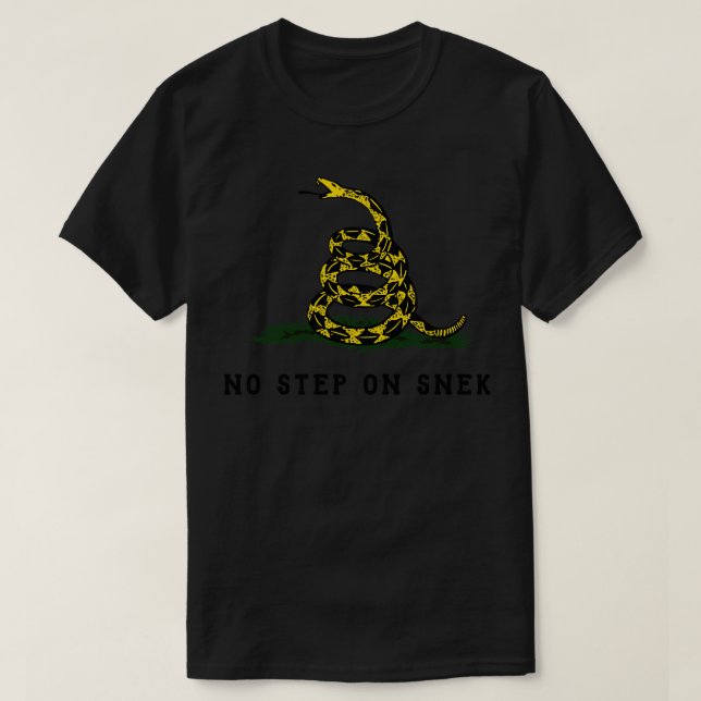 No Step On Snek T T-Shirt (Design Front)
