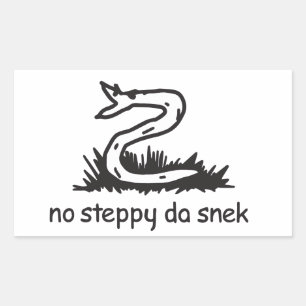 No Step The Snek Sticker
