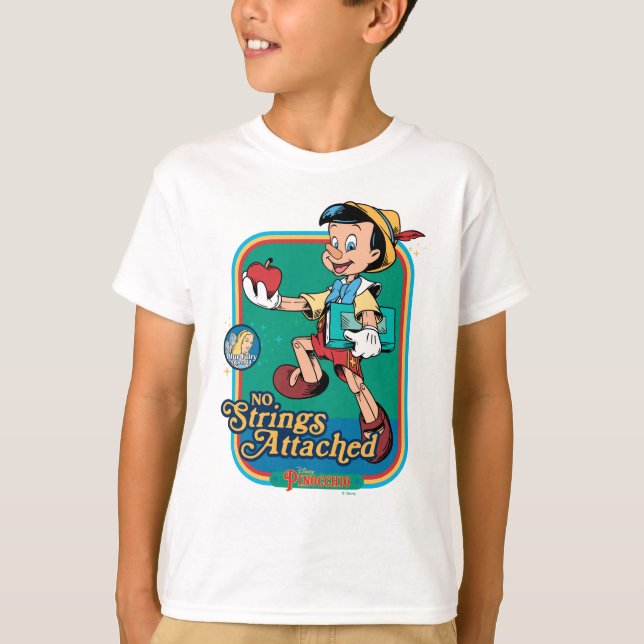 No Strings Attached Pinocchio T-Shirt (Front)
