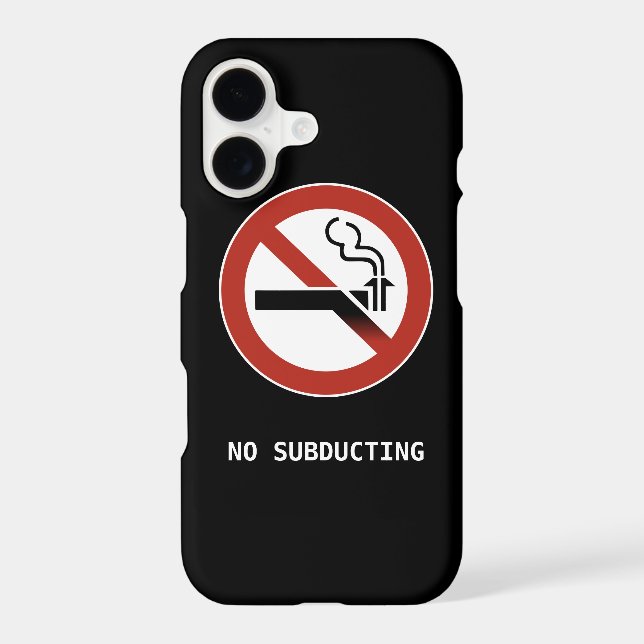 No Subducting- Geology Parody Logo (Back)
