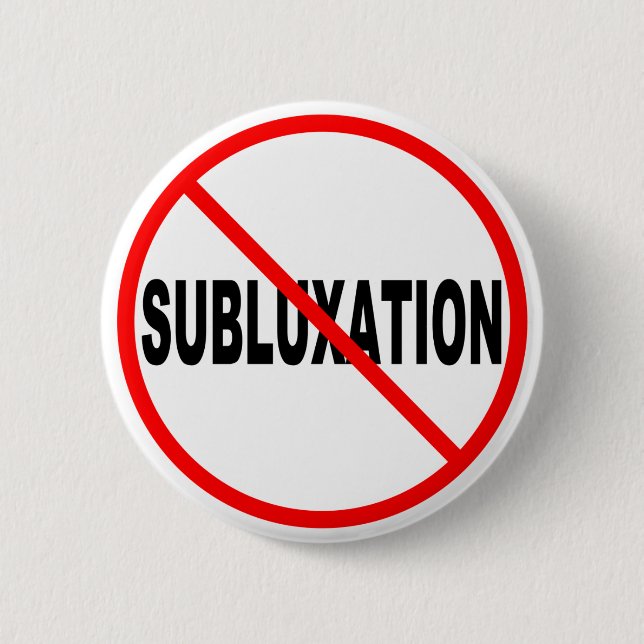 No Subluxation Button (Front)