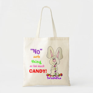 No Such Thing as Too Much Candy Easter Tote Bag
