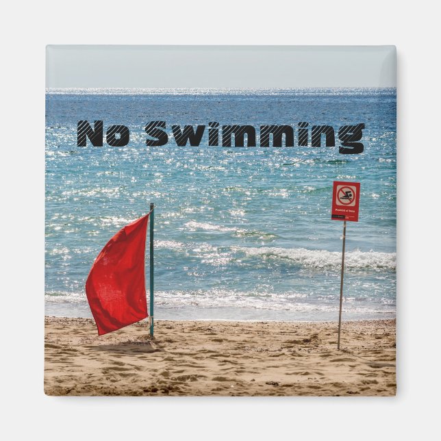 No Swimming Magnet (Front)