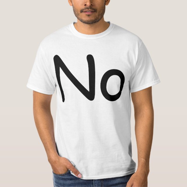 No T-Shirt (Front)