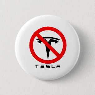 NO T SYMBOL 2 INCH ROUND BUTTON