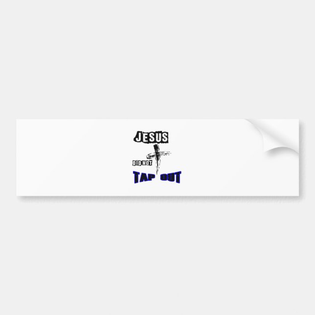 No Tap Bumper Sticker (Front)