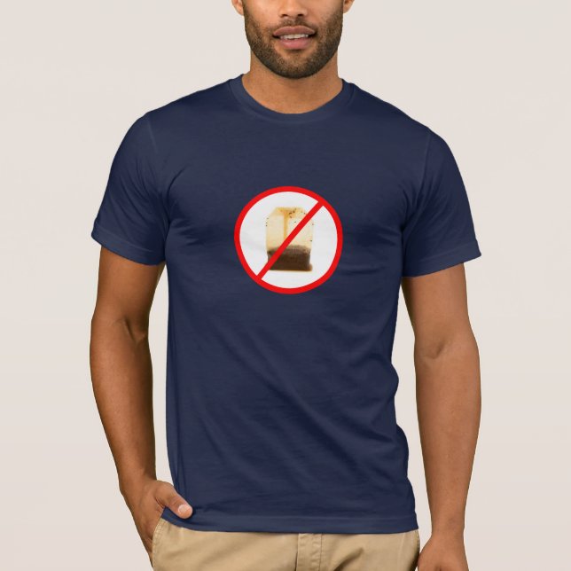No Teabaggers T-Shirt (Front)