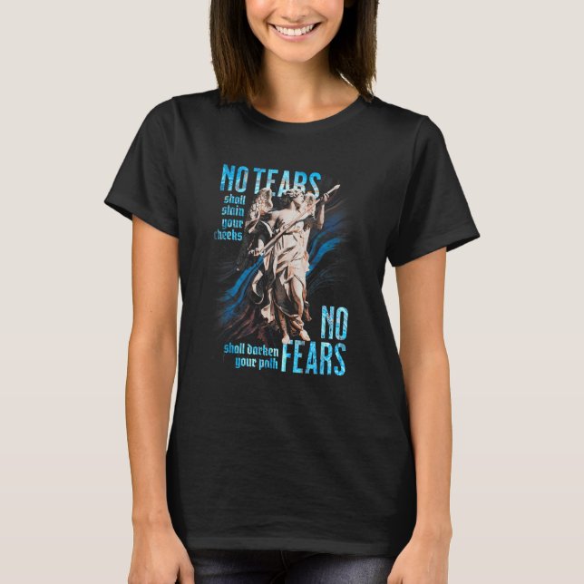 No Tears No Fears Guardian Angel - Graphical T-Shirt (Front)
