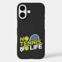 No Tennis, No Life - Sporty and Dynamic Design