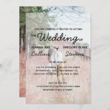 No Theme, Just Love Photo Wedding Invitation