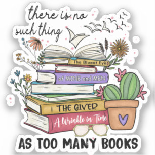 No Thing As Too Many Books