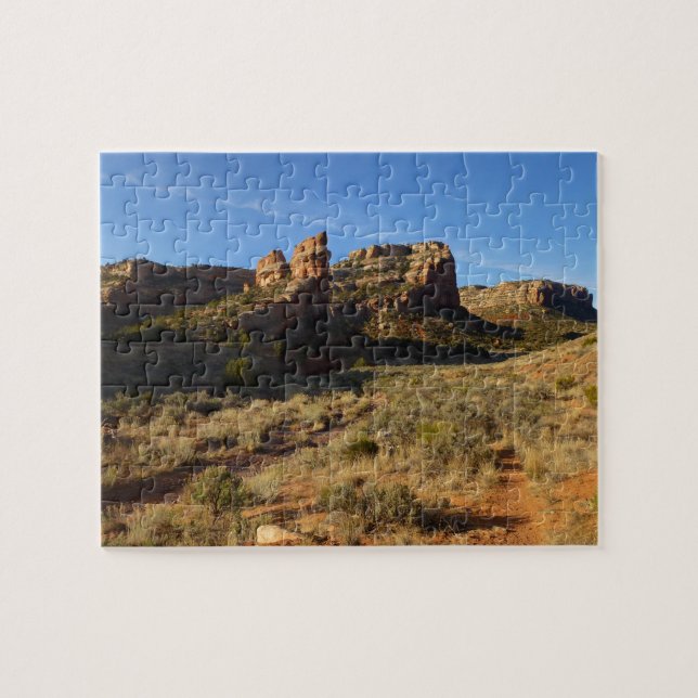 No Thoroughfare Canyon Colorado National Monument Jigsaw Puzzle (Horizontal)