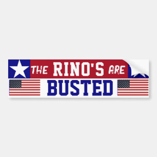 No TIme For RINOS Bumper Sticker