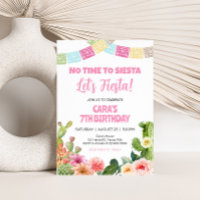No Time to Siesta Fiesta Birthday Party