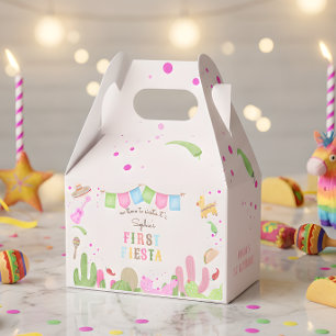 No time to siesta fiesta mexican first birthday favor box