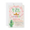 No Time to Siesta, Let's Fiesta Invitation