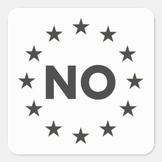No to EU sticker 1