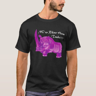 NO to rhino horn trade T-Shirt