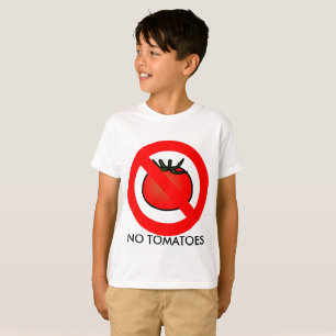 No Tomatoes T-Shirt, Kids T-Shirt