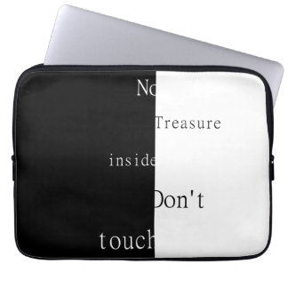 No Treasure Inside – Don't Touch Laptop Sleeve