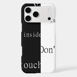No Treasure Inside – Don't Touch Notebook