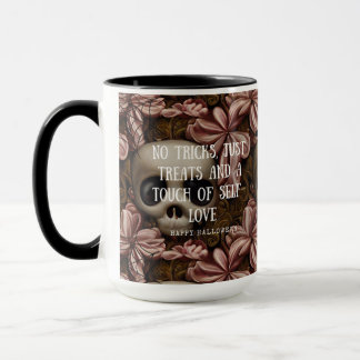 No Tricks, Just Treats and Self-Love Mug