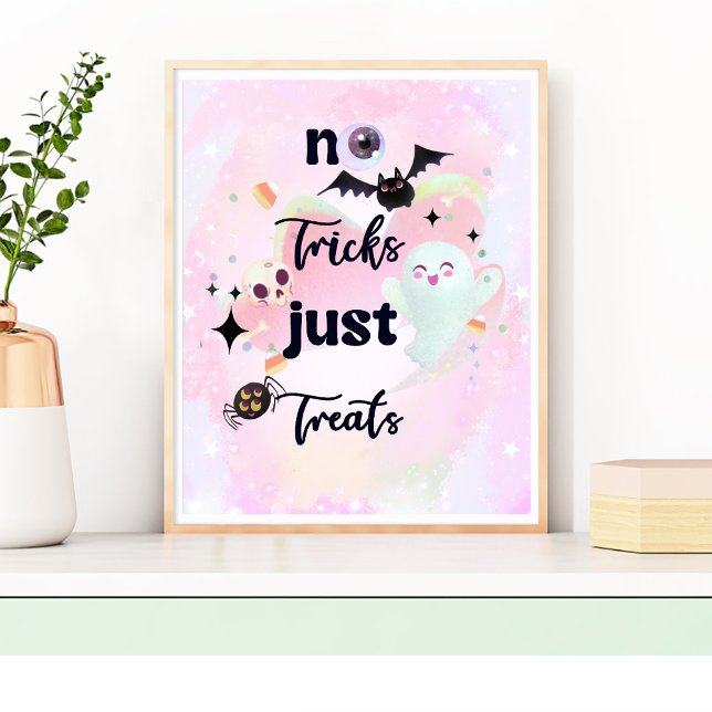 No Tricks Just Treats  Photo Print (Creator Uploaded)