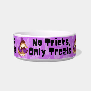 No Tricks, Only Treats Rabbit Food Bowl
