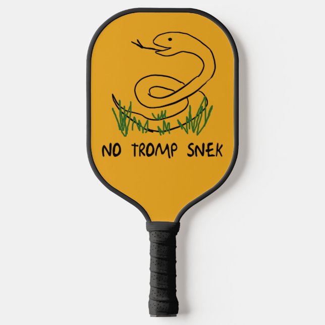 No tromp snek Pickelball Paddle (Front)