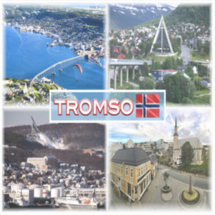 NO Tromso - Aerial View - Artic Cathedral