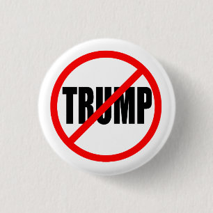 'NO TRUMP' 1.25-inch 1 Inch Round Button