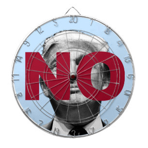 No Trump (Blue and Red) Dartboard