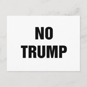 NO TRUMP! POSTCARD