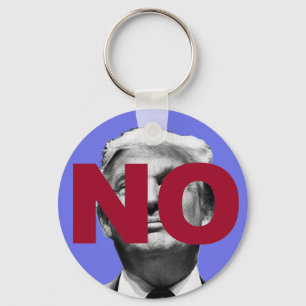No Trump (Purple and Red) Keychain