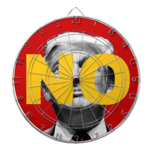 No Trump (Red and Yellow) Dartboard