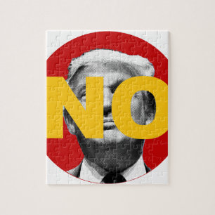 No Trump (Red and Yellow) Jigsaw Puzzle