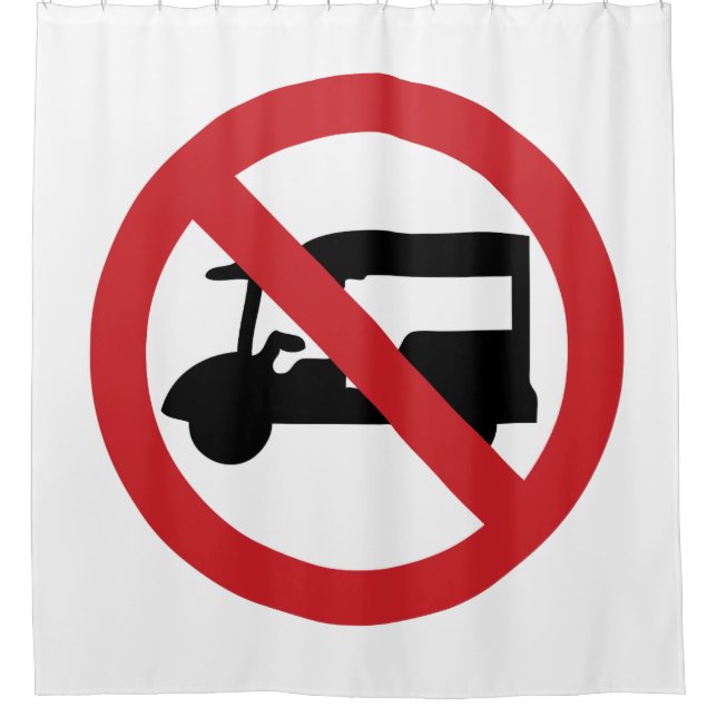 NO Tuk-Tuk TAXI ⚠ Thai Road Sign ⚠ (Front)