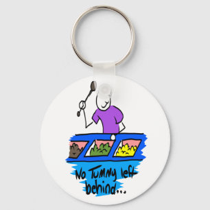 No Tummy left behind Keychain