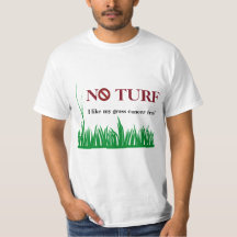 No Turf - I like my grass cancer free!