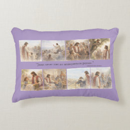 No unimportant person accent pillow